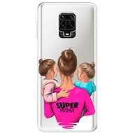 iSaprio Super Mama - Two Girls for Xiaomi Redmi Note 9 Pro - Phone Cover