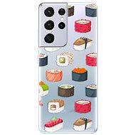 iSaprio Sushi Pattern for Samsung Galaxy S21 Ultra - Phone Cover