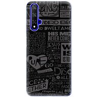 iSaprio Text 01 for Honor 20 - Phone Cover