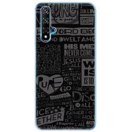 iSaprio Text 01 for Huawei Nova 5T - Phone Cover