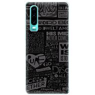 iSaprio Text 01 for Huawei P30 - Phone Cover