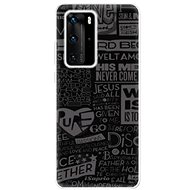 iSaprio Text 01 for Huawei P40 Pro - Phone Cover