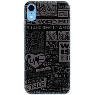 iSaprio Text 01 for iPhone Xr - Phone Cover