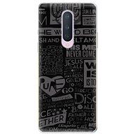 iSaprio Text 01 for OnePlus 8 - Phone Cover