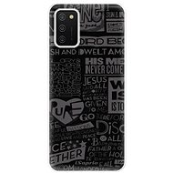 iSaprio Text 01 for Samsung Galaxy A02s - Phone Cover