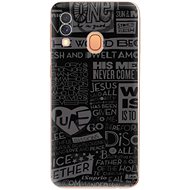 iSaprio Text 01 for Samsung Galaxy A40 - Phone Cover