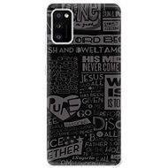 iSaprio Text 01 for Samsung Galaxy A41 - Phone Cover