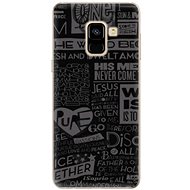 iSaprio Text 01 for Samsung Galaxy A8 2018 - Phone Cover