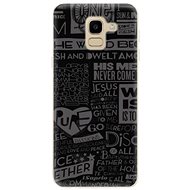 iSaprio Text 01 for Samsung Galaxy J6 - Phone Cover