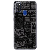 iSaprio Text 01 for Samsung Galaxy M21 - Phone Cover