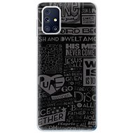 iSaprio Text 01 for Samsung Galaxy M31s - Phone Cover