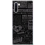 iSaprio Text 01 for Samsung Galaxy Note 10 - Phone Cover