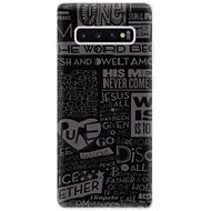 iSaprio Text 01 for Samsung Galaxy S10+ - Phone Cover