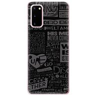 iSaprio Text 01 for Samsung Galaxy S20 - Phone Cover