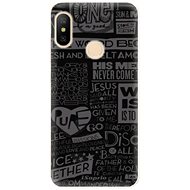 iSaprio Text 01 for Xiaomi Mi A2 Lite - Phone Cover
