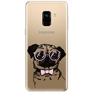 iSaprio The Pug for Samsung Galaxy A8 2018 - Phone Cover