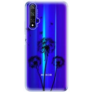 iSaprio Three Dandelions - Black for Honor 20 - Phone Cover