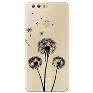 iSaprio Three Dandelions - Black for Honor 8 - Phone Cover