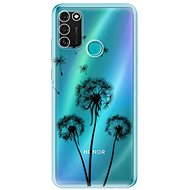 iSaprio Three Dandelions - Black for Honor 9A - Phone Cover
