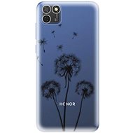 iSaprio Three Dandelions - Black for Honor 9S - Phone Cover