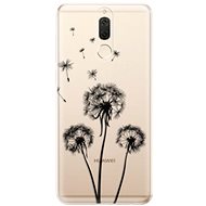 iSaprio Three Dandelions - Black for Huawei Mate 10 Lite - Phone Cover