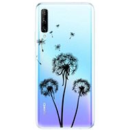 iSaprio Three Dandelions - Black for Huawei P Smart Pro - Phone Cover
