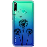 iSaprio Three Dandelions - Black for Huawei P40 Lite E - Phone Cover