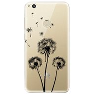 iSaprio Three Dandelions - Black for Huawei P9 Lite (2017) - Phone Cover