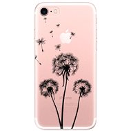 iSaprio Three Dandelions - Black for iPhone 7/ 8/ SE 2020/ SE 2022 - Phone Cover