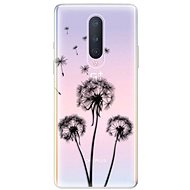 iSaprio Three Dandelions - Black for OnePlus 8 - Phone Cover