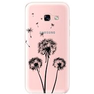 iSaprio Three Dandelions - Black for Samsung Galaxy A3 2017 - Phone Cover