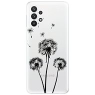 iSaprio Three Dandelions - Black for Samsung Galaxy A32 5G - Phone Cover