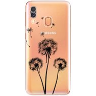 iSaprio Three Dandelions - Black for Samsung Galaxy A40 - Phone Cover