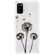iSaprio Three Dandelions - Black for Samsung Galaxy A41 - Phone Cover