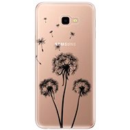 iSaprio Three Dandelions - Black for Samsung Galaxy J4+ - Phone Cover
