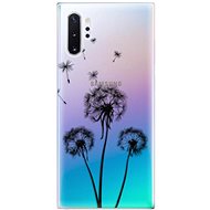 iSaprio Three Dandelions - Black for Samsung Galaxy Note 10+ - Phone Cover