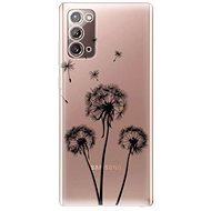 iSaprio Three Dandelions - Black for Samsung Galaxy Note 20 - Phone Cover