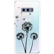 iSaprio Three Dandelions - Black for Samsung Galaxy S10e - Phone Cover