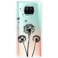 iSaprio Three Dandelions - Black for Xiaomi Mi 10T Lite - Phone Cover