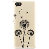 iSaprio Three Dandelions - Black for Xiaomi Redmi 6A - Phone Cover