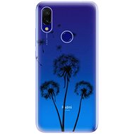 iSaprio Three Dandelions - Black for Xiaomi Redmi 7 - Phone Cover
