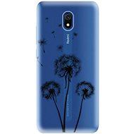 iSaprio Three Dandelions - black for Xiaomi Redmi 8A - Phone Cover