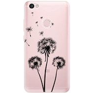 iSaprio Three Dandelions - Black for Xiaomi Redmi Note 5A - Phone Cover