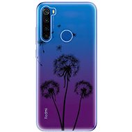 iSaprio Three Dandelions - Black for Xiaomi Redmi Note 8T - Phone Cover