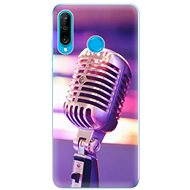 iSaprio Vintage Microphone for Huawei P30 Lite - Phone Cover