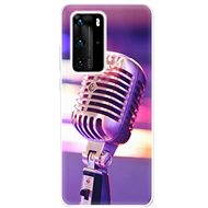 iSaprio Vintage Microphone for Huawei P40 Pro - Phone Cover