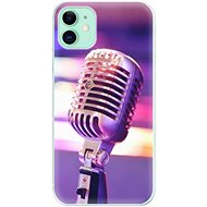 iSaprio Vintage Microphone for iPhone 11 - Phone Cover