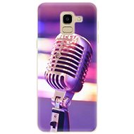 iSaprio Vintage Microphone for Samsung Galaxy J6 - Phone Cover