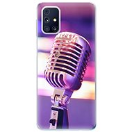 iSaprio Vintage Microphone for Samsung Galaxy M31s - Phone Cover