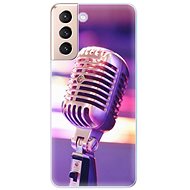 iSaprio Vintage Microphone for Samsung Galaxy S21 - Phone Cover